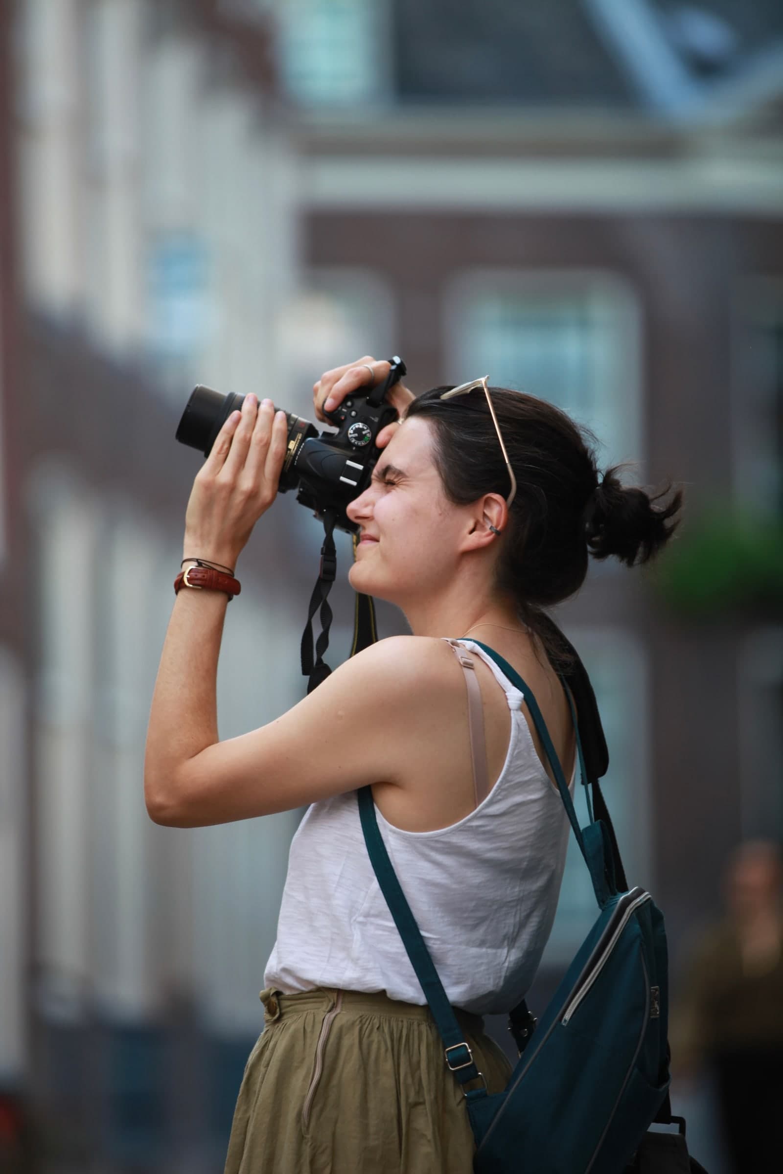 Camera-profile portrait in Leiden
