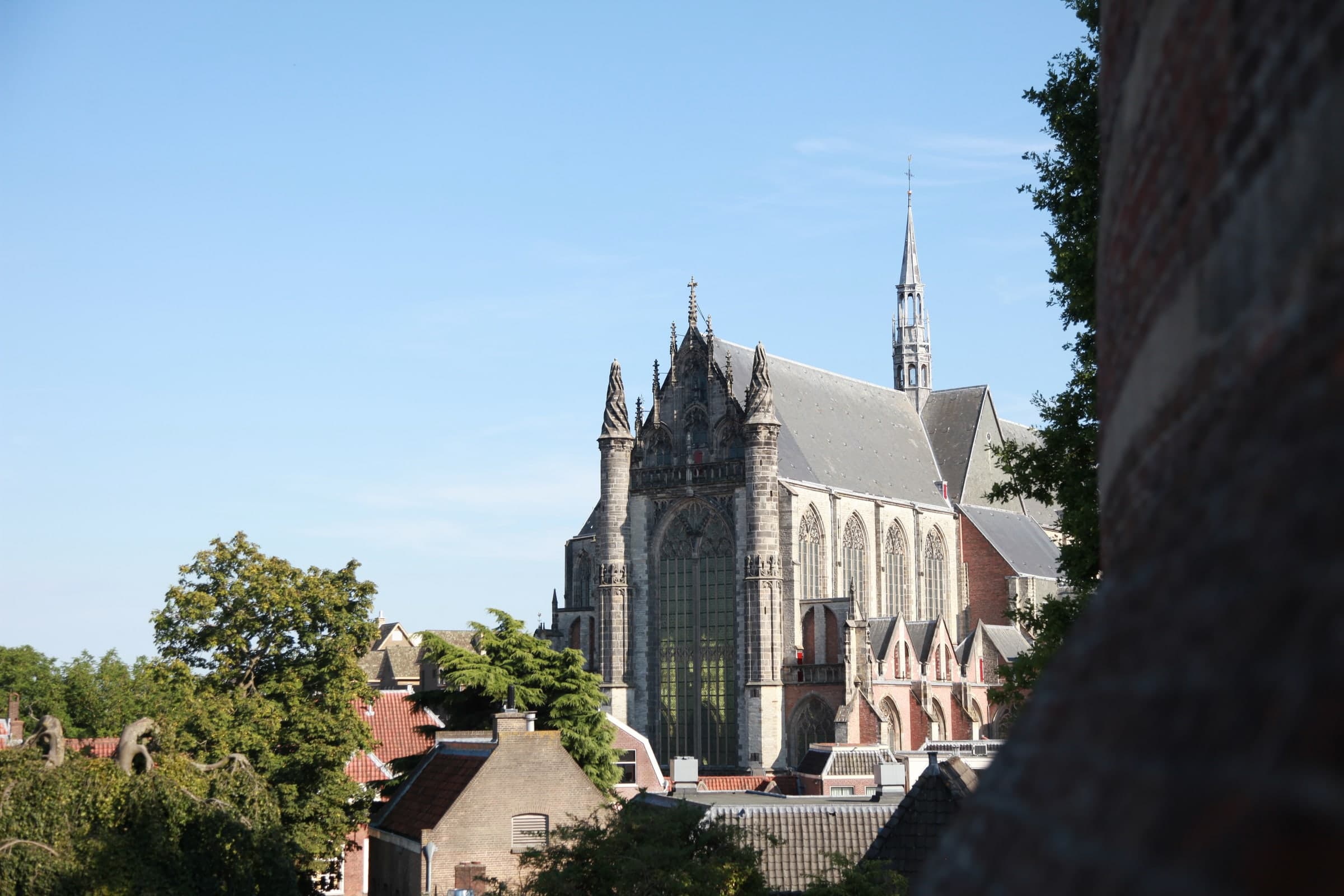 Hooglandse Kerk skyline in Leiden
