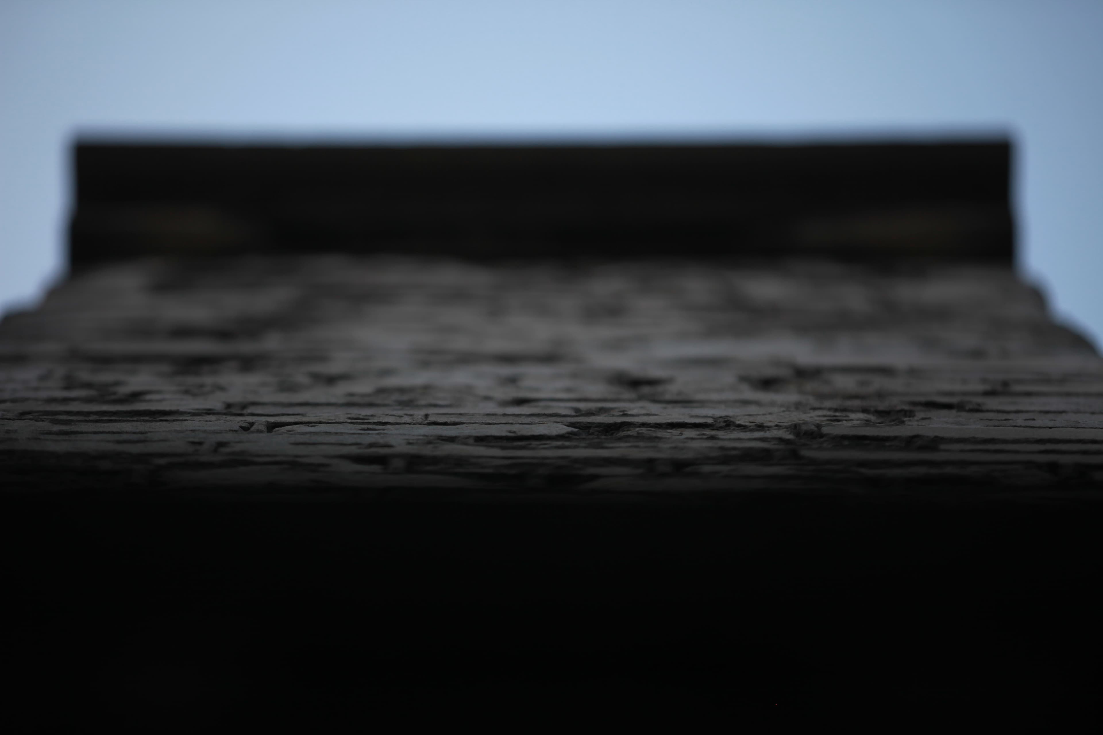 Close study of weathered wood, texture, and shallow depth of field